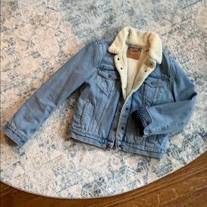 Levi’s Original Sherpa Denim Trucker Jacket